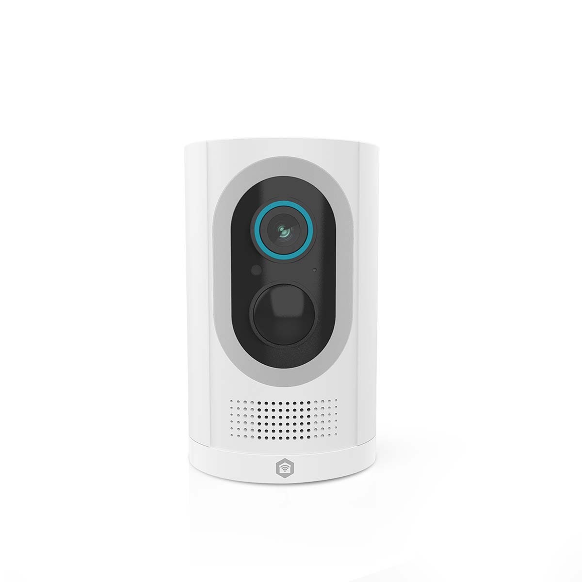 SmartLife Camera voor Buiten | Spotlight | 3MP Full HD 1296p | IP65 | Max. batterijduur: 6 Maanden | Cloud Opslag (optioneel) / microSD (niet inbegrepen) | 5 V DC | Bewegingssensor | Nachtzicht | Wit