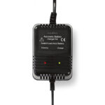 Loodzuuracculader | 2.3 / 6.9 / 13.8 V DC | 0.6 A | Druppelladen | Euro / Type-C (CEE 7/16) | Accuklemmen | Batterijtype: AGM / Gel / Loodzwavel / SLA / VRLA | Zwart