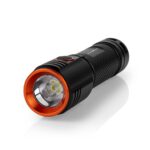 LED-Zaklamp | Batterij Gevoed | 3.7 V DC | 20 W | Batterij 1 meegeleverd | Oplaadbaar | Nominale lichtstroom: 2000 lm | Lichtbereik: 180 m | Stralingshoek: 10 °