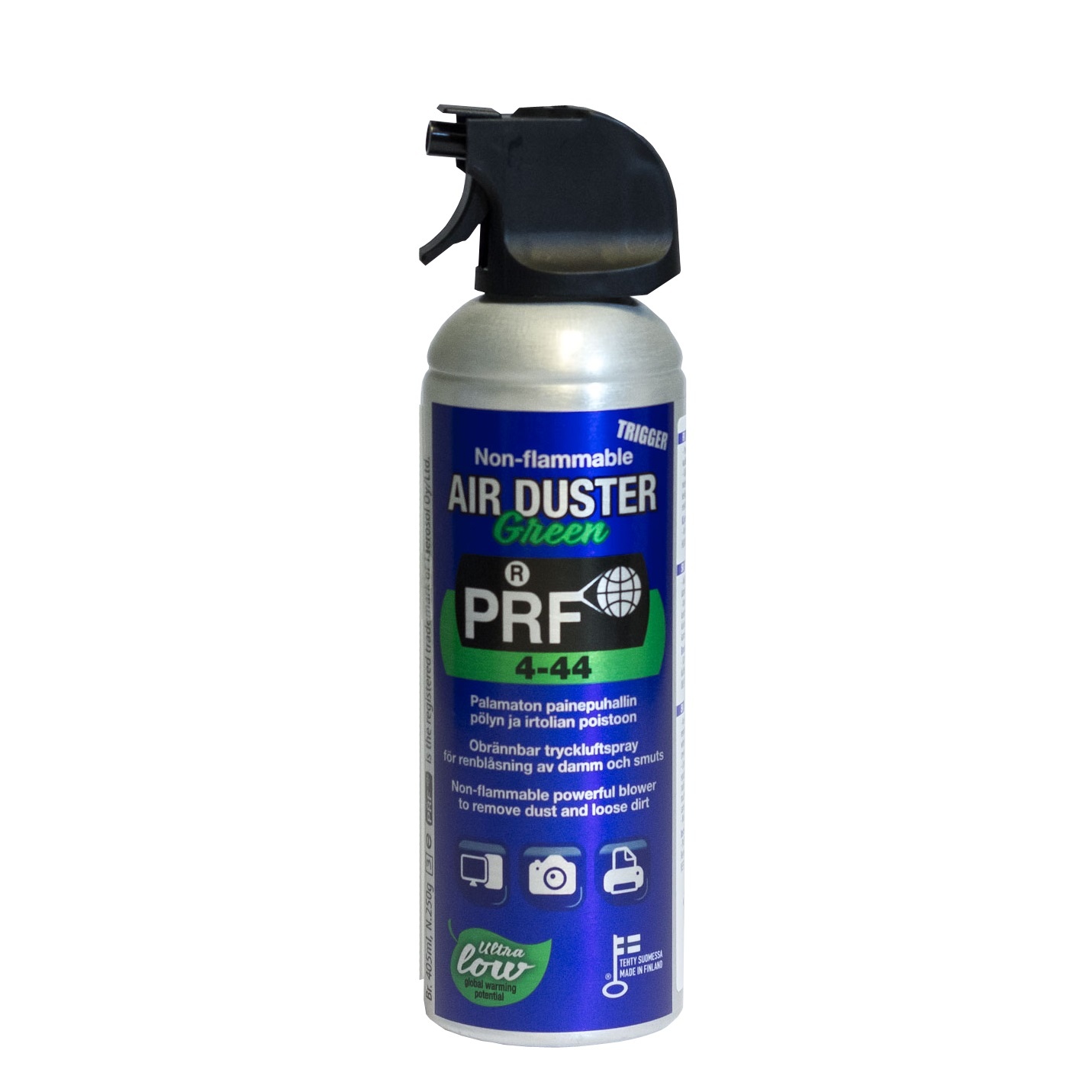 4-44 Air Duster Green Trigger Niet-ontvlambaar 520 ml