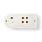 Nedis 20 dB CAI antenneversterker met 4 uitgangen / wit