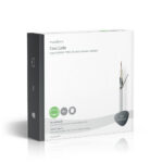 Coaxkabel op Haspel | RG59 | 75 Ohm | Dubbel Afgeschermd | ECA | 25.0 m | Coax | PVC | Wit | Gift Box