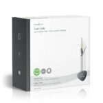 Coaxkabel op Haspel | RG59 | 75 Ohm | Dubbel Afgeschermd | ECA | 50.0 m | Coax | PVC | Wit | Gift Box