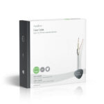 Coaxkabel op Haspel | Coax 12 | 75 Ohm | Dubbel Afgeschermd | ECA | 25.0 m | Coax | PVC | Wit | Gift Box