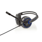 Nedis Gaming WRALON stereo over-ear headset - 2x 3,5mm Jack / zwart - 2,2 meter