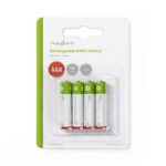 Oplaadbare NiMH-Batterij AAA | 1.2 V DC | 950 mAh | Voorgeladen | 4-Pak