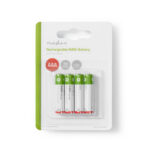 Oplaadbare NiMH-Batterij AAA | 1.2 V DC | 700 mAh | Voorgeladen | 4-Pak