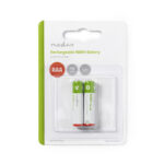 Oplaadbare NiMH-Batterij AAA | 1.2 V DC | 700 mAh | Voorgeladen | 2-Pak