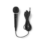 Microfoon | Cardioïde | Vaste Kabel | 5.00 m | 80 Hz - 12 kHz | 600 Ohm | -75 dB | Aan/uit knop | ABS | Zwart