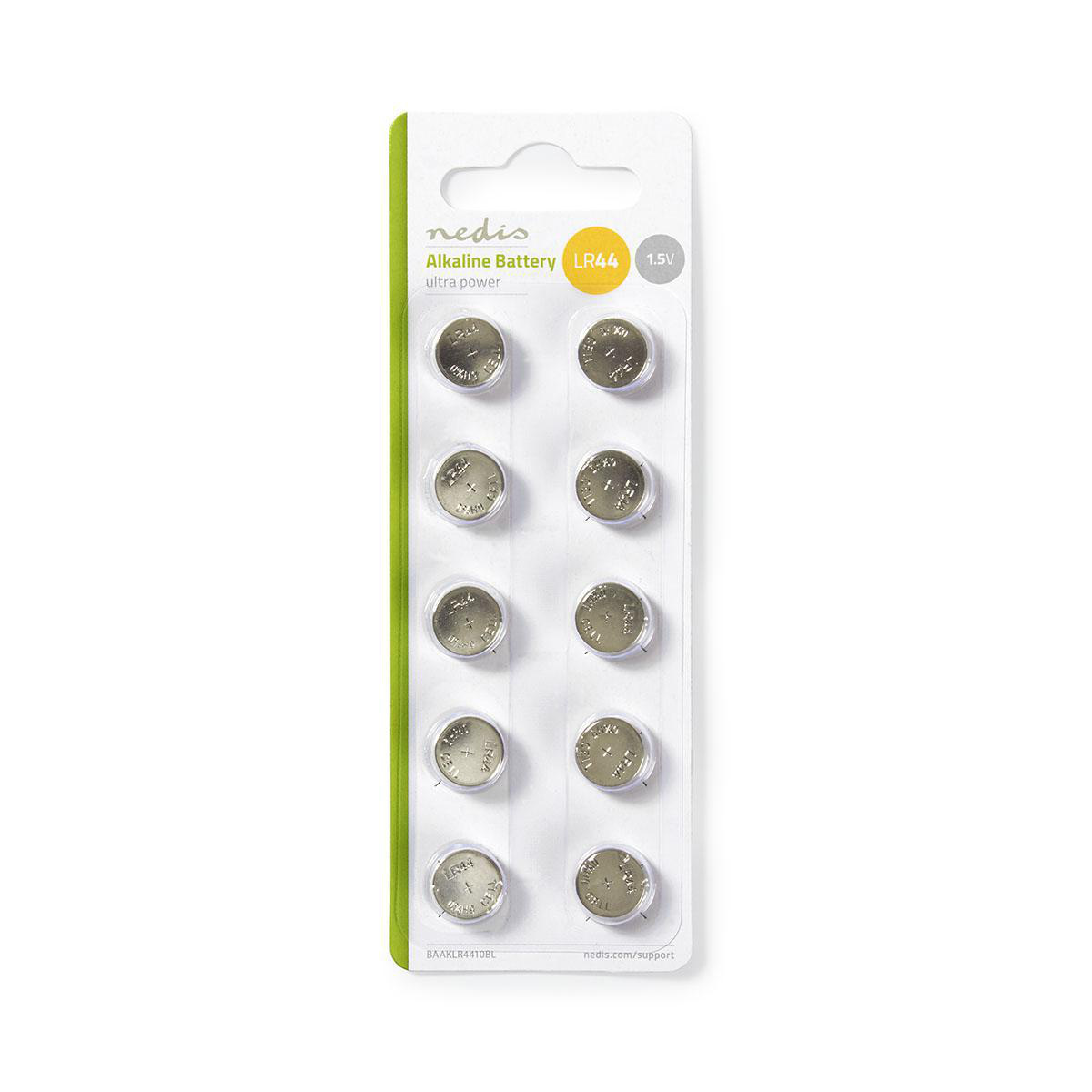 Alkaline-Batterij LR44 | 1.5 V DC | 10-Pak