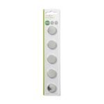Lithium-Knoopcelbatterij CR2450 | 3 V DC | 5-Pak | Zilver