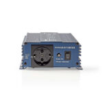 Omvormer Pure Sinusgolf | Ingangsvoltage: 12 V DC | Apparaat stroomoutput: Type F (CEE 7/3) | 230 V AC 50 Hz | 300 W | Piekvermogen: 500 W | Screw Terminal | Zuivere Sinusgolf | Zekering | Blauw