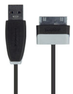 Bandridge Samsung 30-pins naar USB-A kabel voor Samsung Galaxy Tab en Galaxy Note tablets - 2 meter