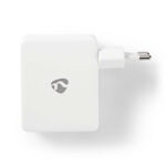 Oplader | 24 W | 4x 2.4 A | Outputs: 4 | 4x USB-A | Geen Kabel Inbegrepen | Single Voltage Output | Wit