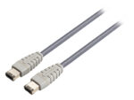Bandridge FireWire 400 kabel met 6-pins - 6-pins connectoren / blauw - 2 meter