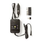 Universal DC Power Adapter | Auto-Adapter | 24 W | Ingangsvoltage: 12 V DC / 24 V DC | 1.5 / 3 / 4.5 / 6 / 7.5 / 9 / 12 V DC | Universeel | Maximale uitgangsstroom per poort: 2.0 A | Zwart