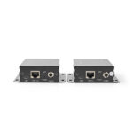 HDMI™-Extender | Over Cat6 | tot 50 m | 4K@30Hz | 10.2 Gbps | IR Return-functie | Metaal | Antraciet