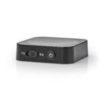Bluetooth® Zender / Ontvanger | Input: 1x AUX | Output: 1x AUX | SBC | Maximaal 1 Apparaat | Tot 6 Uur | Automatische uitschakelfunctie | Zwart