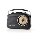FM-Radio | Tafelmodel | AM / FM | Batterij Gevoed / Netvoeding | Analoog | 4.5 W | IP20 | Handgreep | Zwart