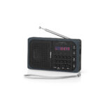 FM-Radio | Draagbaar Model | FM | Batterij Gevoed / Netvoeding | Digitaal | 3.6 W | Scherm grootte: 2.0 " | Zwart-Wit Scherm | Koptelefoonoutput | IP20 | Grijs / Zwart