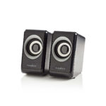 PC-Speaker | 2.0 | 18 W | 3,5 mm Male | USB Gevoed | Volumebediening | Output