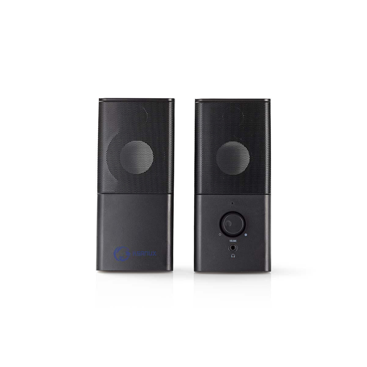 Gaming Speaker | Speaker-kanalen: 2.0 | USB Gevoed | 3,5 mm Male | 18 W | Zonder Verlichting | Volumebediening | Uitgangen audio / video / data: 1x 3.5 mm Audio Out