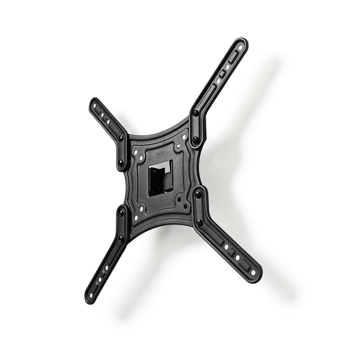 Draai- en Kantelbare TV-Muurbeugel | 23 - 55 " | Maximaal schermgewicht: 30 kg | Kantelbaar | Draaibaar | Minimale muurafstand: 67 mm | Maximale muurafstand: 67 mm | 1 Draaipunt(en) | ABS / Staal | Zwart