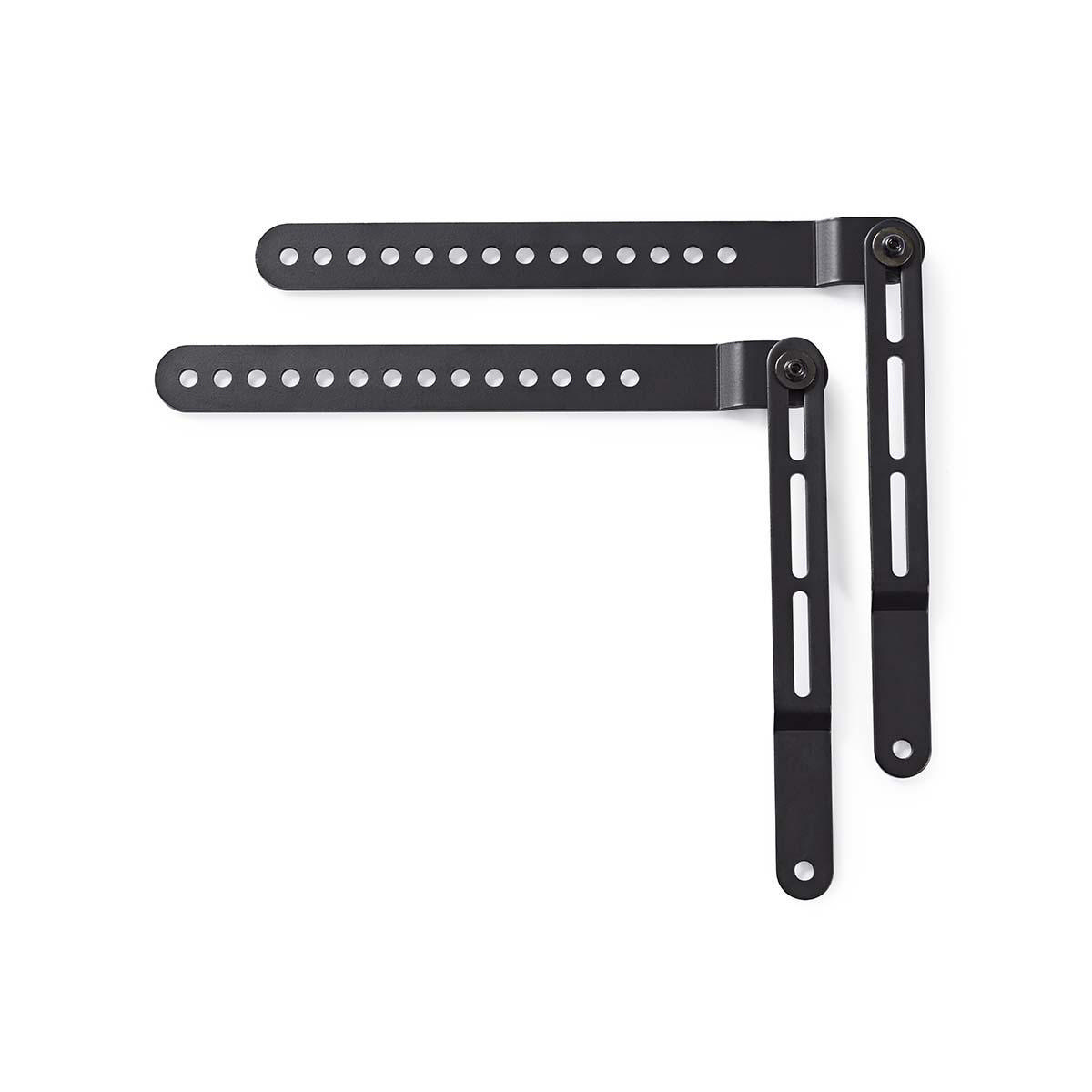 Soundbar Beugel | Geschikt voor: Universeel | Met TV Bevestiging | 10 kg | Rotatable | Staal | Zwart