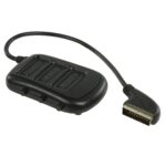 Scart schakelbox met 3 aansluitingen / zwart - 0,50 meter