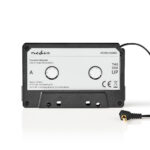 AUX Cassette-Adapter voor Autoradio | 3,5 mm | Kabellengte: 1.00 m | Zwart