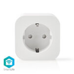 SmartLife Slimme Stekker | Wi-Fi | 2500 W | Randaarde stekker / Type F (CEE 7/7) | -10 - 45 °C | Android™ / IOS | Wit | 1 Stuks