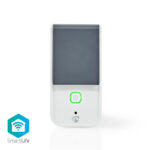 SmartLife Slimme Stekker | Wi-Fi | IP44 | Energiemeter | 3680 W | Randaarde stekker / Type F (CEE 7/7) | -30 - 40 °C | Android™ / IOS | Grijs / Wit | 1 Stuks