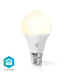 SmartLife LED Bulb | Wi-Fi | B22 | 800 lm | 9 W | / Warm Wit | 2700 K | Energieklasse: A+ | Android™ & iOS | A60