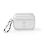 Beschermbox compatibel met Apple AirPods Pro / transparant/wit