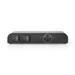 Speaker Control Box | 2 poort(en) | Banana | Luidspreker Impedantie: 4-16 Ohm | Maximale Belasting per Kanaal: 60 W | Volumebediening | Aluminium | Zwart
