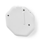Glasbreukalarm | Veroorzaakt door: Vibratie | Batterij Gevoed | 2x CR2032 | 85 dB | Wit