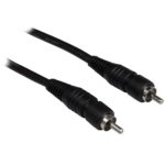 Digitale Audiokabel | RCA Male | RCA Male | Vernikkeld | 1.00 m | Rond | PVC | Zwart | Envelop