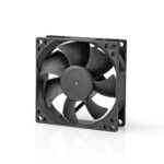 DC Ventilator | DC | Grootte ventilator: 80 mm | 3-Pin | 35.6 dBA | Zwart